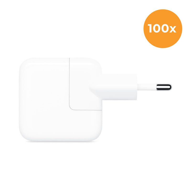 12W adapter geschikt voor iPad (100 stuks)